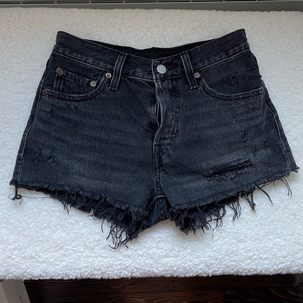 Levi’s Distressed Shorts